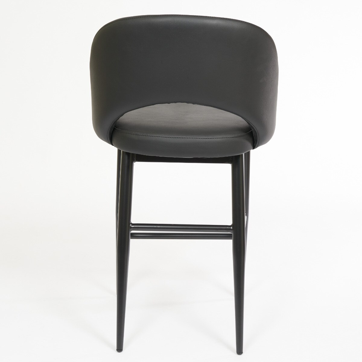 Henricks Stool black leatherette